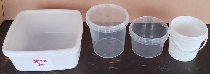 Galeti, cutii si caserole din plastic